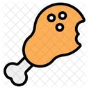 Chicken Leg Fast Food Junk Food Icon
