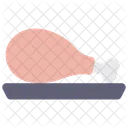Drumstick Chicken Piece Leg Piece Icon