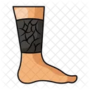 Leg Surgery Foot Injury Icon