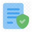 Legal Privacy Policy Document Icon