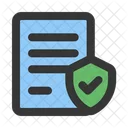 Legal Privacy Policy Document Icon