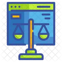 Legal Balance Law Icon