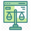 Legal Balance Law Icon