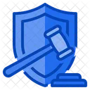 Legal Insurance Protection Protect Coverage Icon