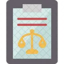 Legal Document Authority Icon