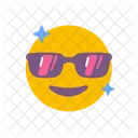 Legal Oculos Emoji Ícone