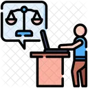 Legal Advice Justice Law Icon