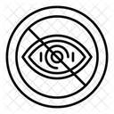 Legal Blindness Blindness Blind Eye Icon