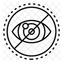 Disabled Medical Vision Icon