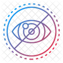 Disabled Medical Vision Icon