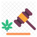 Legal Law Cannabis Icon