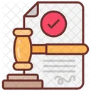 Legal Document Formal Paper Formal Document Icon