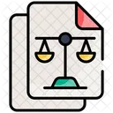 Legal Document Icon