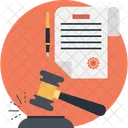 Law Legal Paper Icon