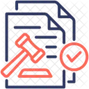 Legal Document Forms Legal Icon