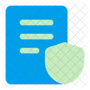 Legal Document Protection Policy Icon