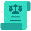 Legal Document  Icon