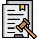 Legal Document Compliant Legal System Icon