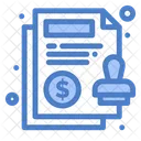 Legal Document Legal Contract Agreement Contract Icon