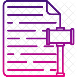 법적 문서  아이콘