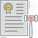 Legal Document  Icon