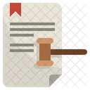 Legal Document  Icon