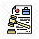 Legal Documentation Business Icon