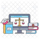 Legal Education Law Education Law Learning Icon