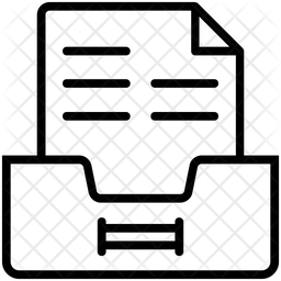 Legal File Drawer Icon