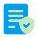 Legal Privacy Policy Document Icon