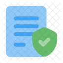 Legal Privacy Policy Document Icon
