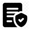 Legal Privacy Policy Document Icon