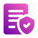 Legal Privacy Policy Document Icon