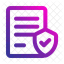 Legal Privacy Policy Document Icon