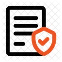 Legal Privacy Policy Document Icon
