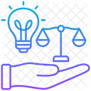 Legal Patent Rights Icon