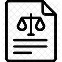 Legal Paper  Icon