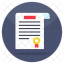 Legal Paper  Icon