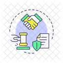 Legal remedy right  Icon