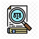 Legal Research Corporate Icon