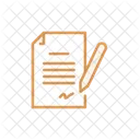 Legal Right Legal Paper Contract Paper Icon