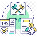 Legal services for startups  Icon