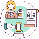 Legal Teams Business Icon