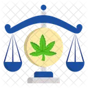 Cannabis Marihuana Droga Icono