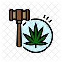 Legalize Cannabis Plant Icon