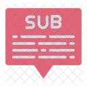 Subtitulo Subtitulo Legendado Icon