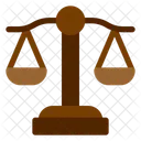 Flat Legal Law Icon
