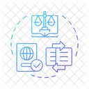 Legislative Integration Law Icon