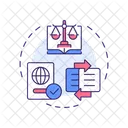 Legislative Integration Law Icon