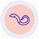 Legless Lizard Leglesslizard Reptile Icon